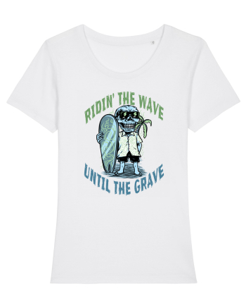 Ridin' The Wave Until The Grave White