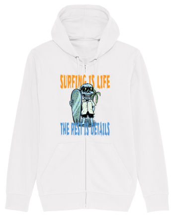 Surfing Is Life The Rest Is Details White