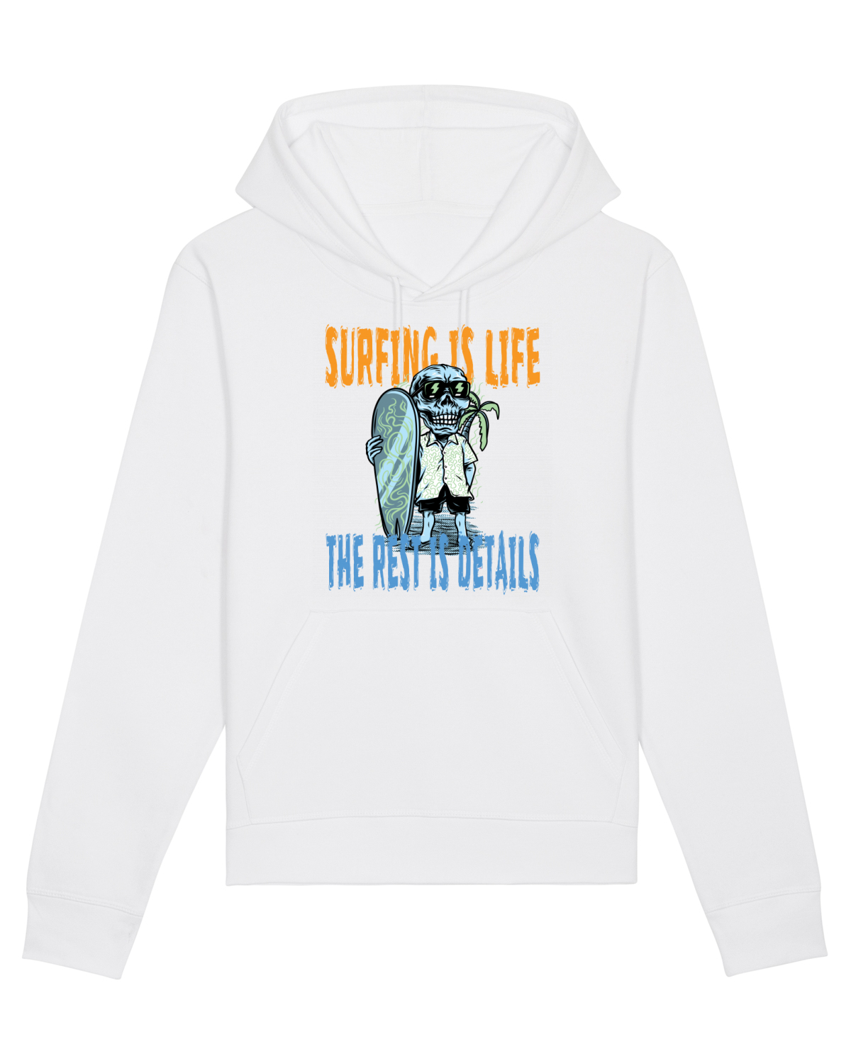 Hanorac Unisex Drummer White