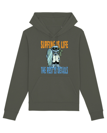 Surfing Is Life The Rest Is Details Khaki