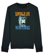 Surfing Is Life The Rest Is Details Bluză mânecă lungă Unisex Rise