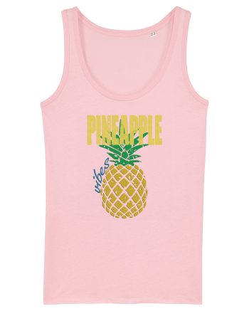 Pineapple Vibes Retro Cotton Pink