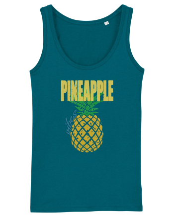 Pineapple Vibes Retro Ocean Depth