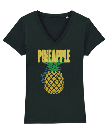 Pineapple Vibes Retro Black