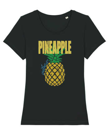 Pineapple Vibes Retro Black