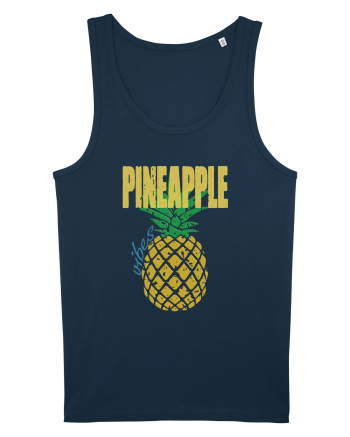 Pineapple Vibes Retro Navy