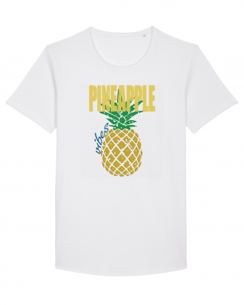 Pineapple Vibes Retro White