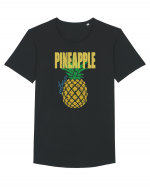 Pineapple Vibes Retro Tricou mânecă scurtă guler larg Bărbat Skater