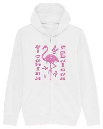 Flocking Fabulous White