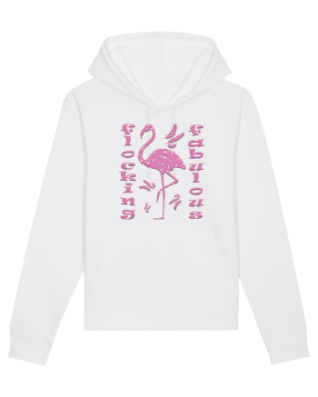 Flocking Fabulous White