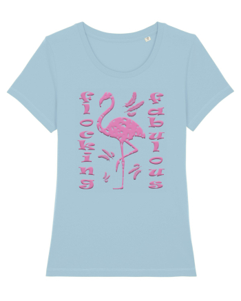 Flocking Fabulous Sky Blue