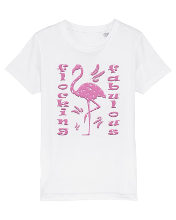 Flocking Fabulous White