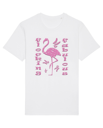 Flocking Fabulous White
