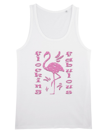 Flocking Fabulous White