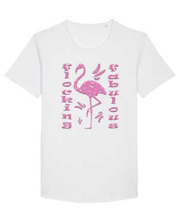 Flocking Fabulous White