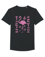 Flocking Fabulous Tricou mânecă scurtă guler larg Bărbat Skater