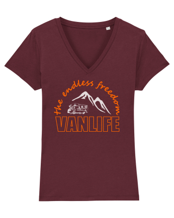 Vanlife. The Endless Freedom Burgundy