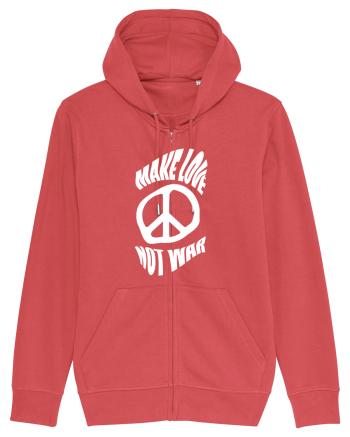 Make Love Not War Carmine Red
