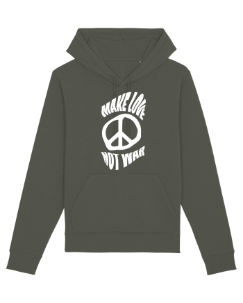 Make Love Not War Khaki