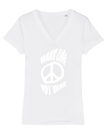Make Love Not War White