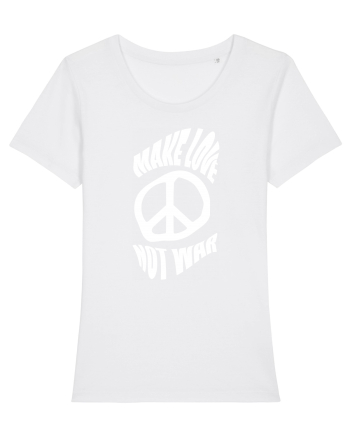 Make Love Not War White