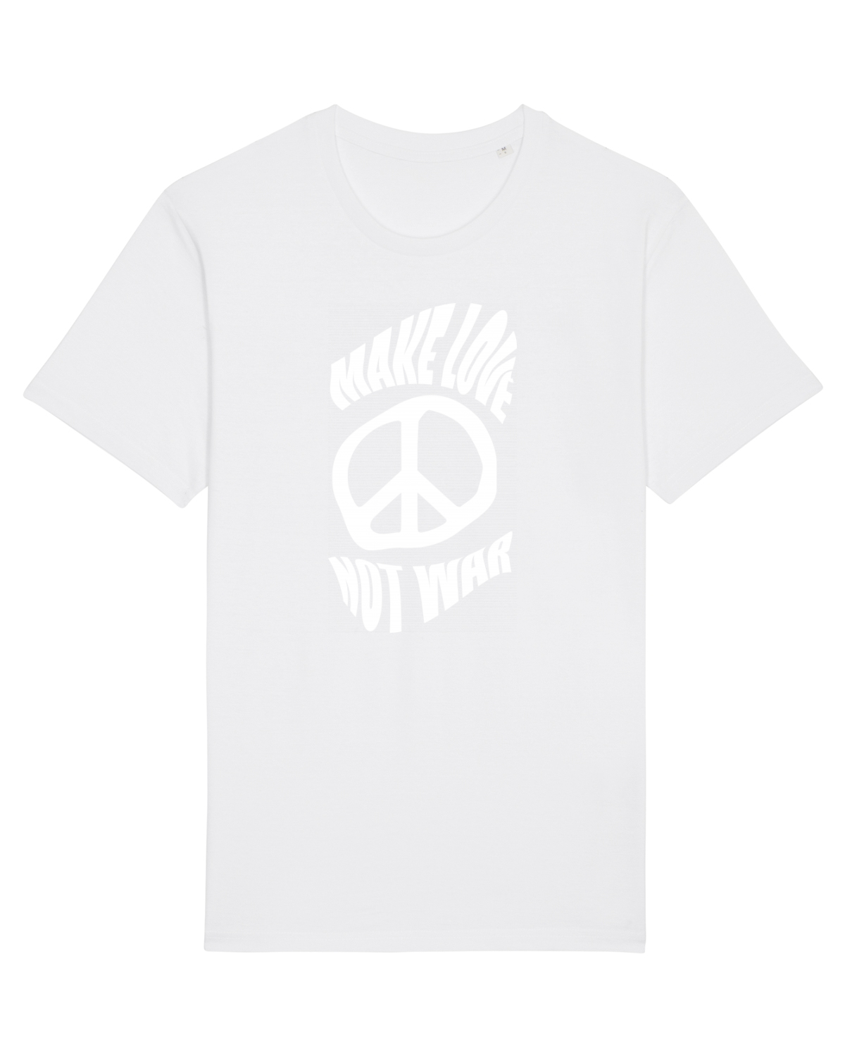 Tricou mânecă scurtă Unisex Rocker White