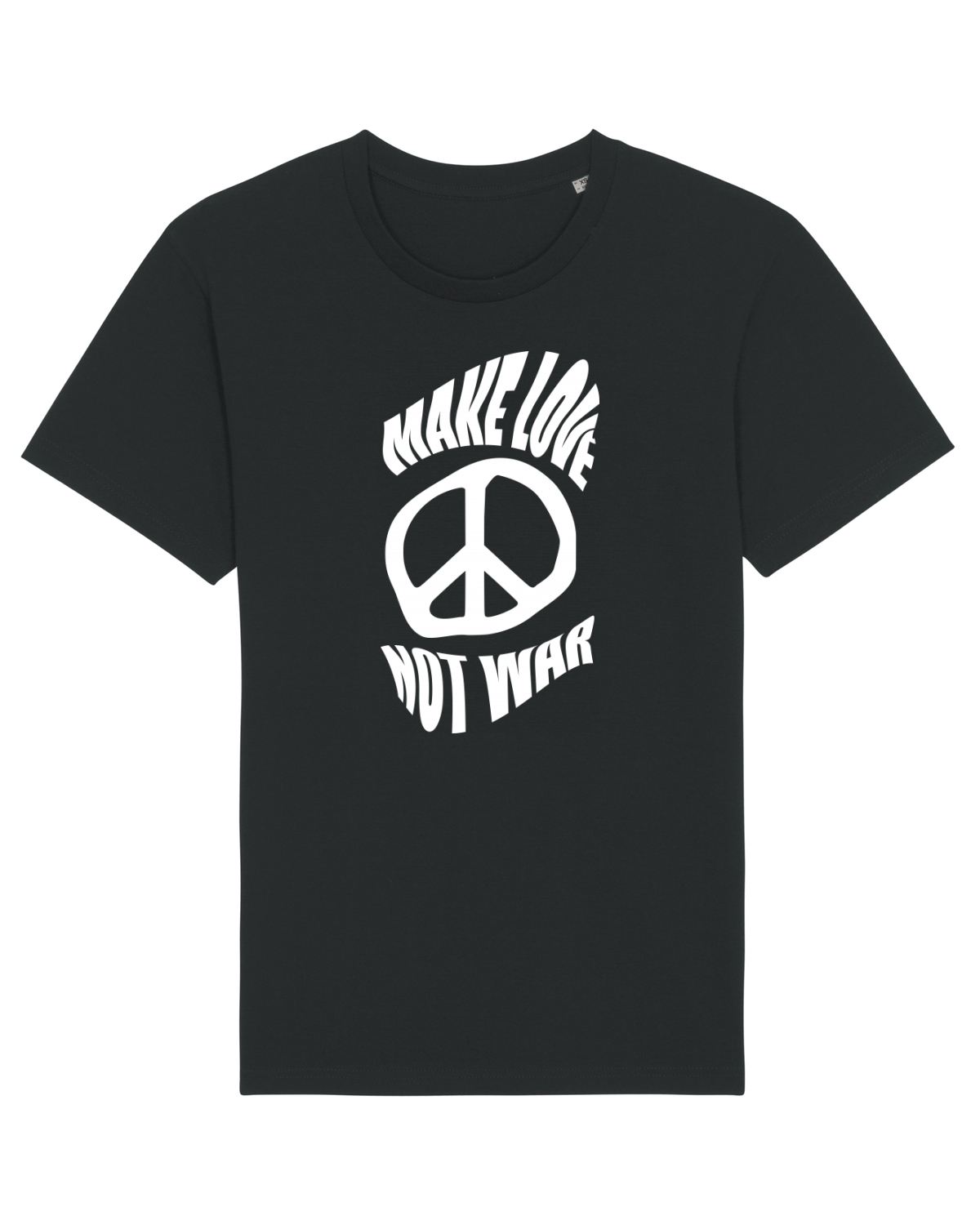 Tricou mânecă scurtă Unisex Rocker Black