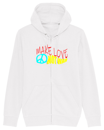 Make Love Not War White