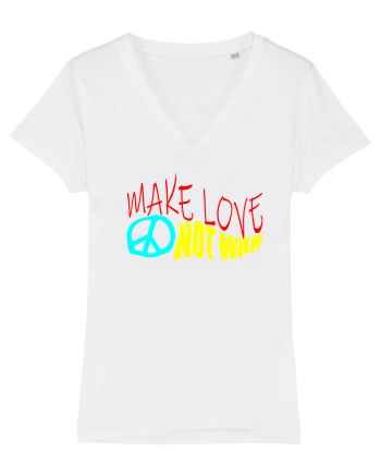 Make Love Not War White