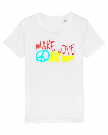Make Love Not War White
