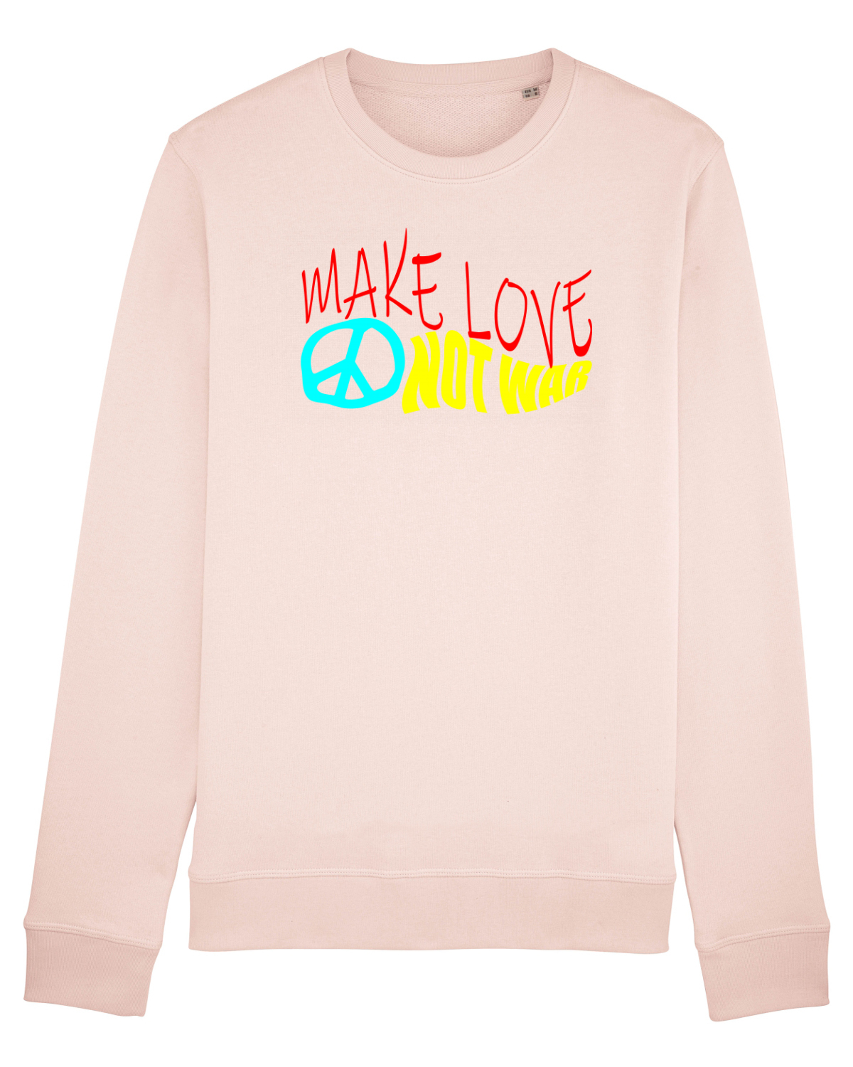 Bluză mânecă lungă Unisex Rise Candy Pink