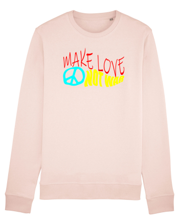 Make Love Not War Candy Pink