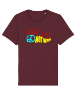 Make Love Not War Tricou mânecă scurtă Unisex Rocker