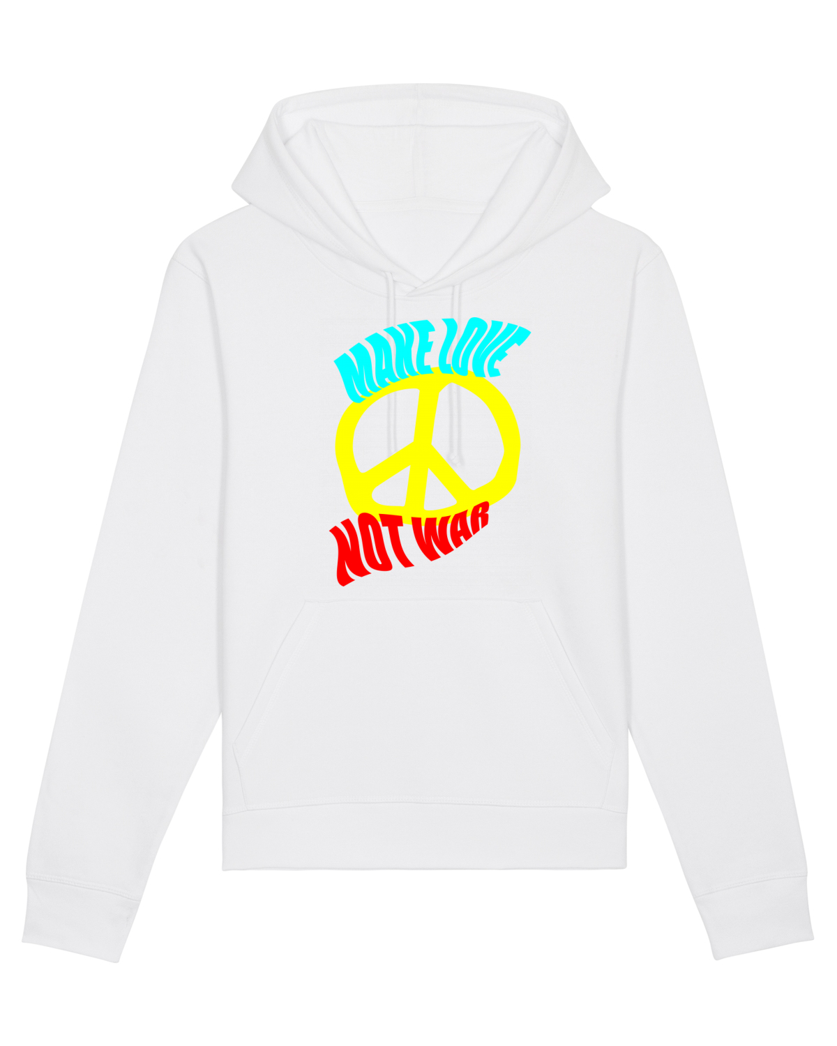 Hanorac Unisex Drummer White