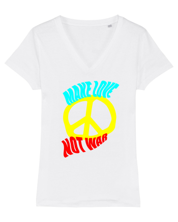 Make Love Not War White