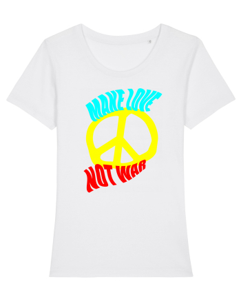 Make Love Not War White