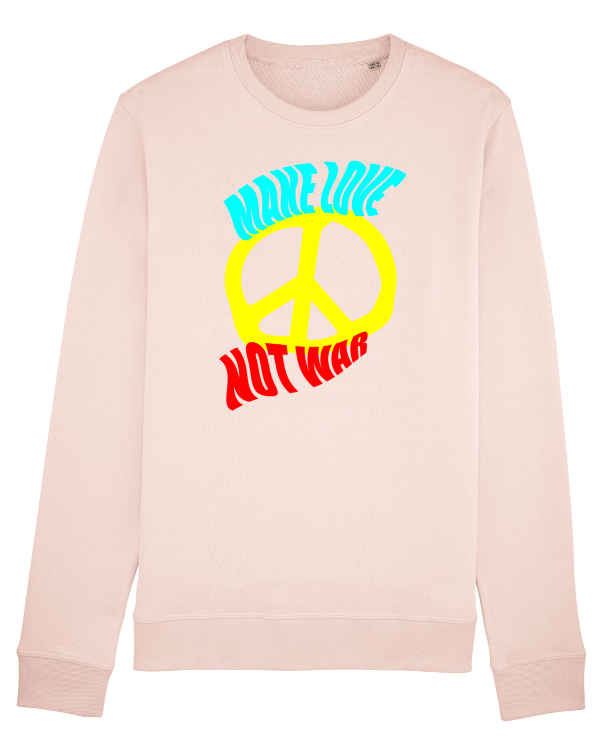 Bluză mânecă lungă Unisex Rise Candy Pink
