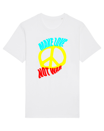 Make Love Not War White