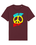 Make Love Not War Tricou mânecă scurtă Unisex Rocker