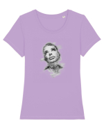 Look at me Tricou mânecă scurtă guler larg fitted Damă Expresser