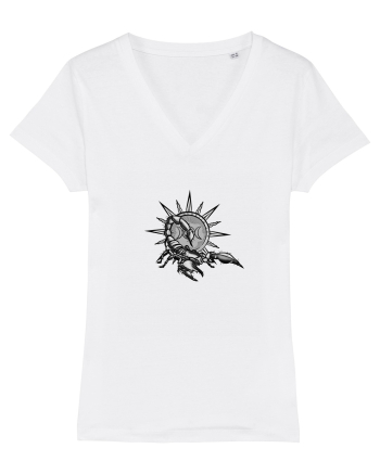 Scorpio Sun BW White