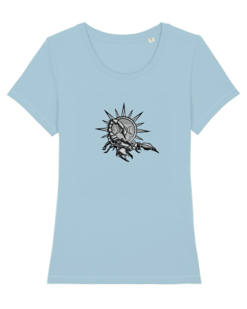Scorpio Sun BW Sky Blue