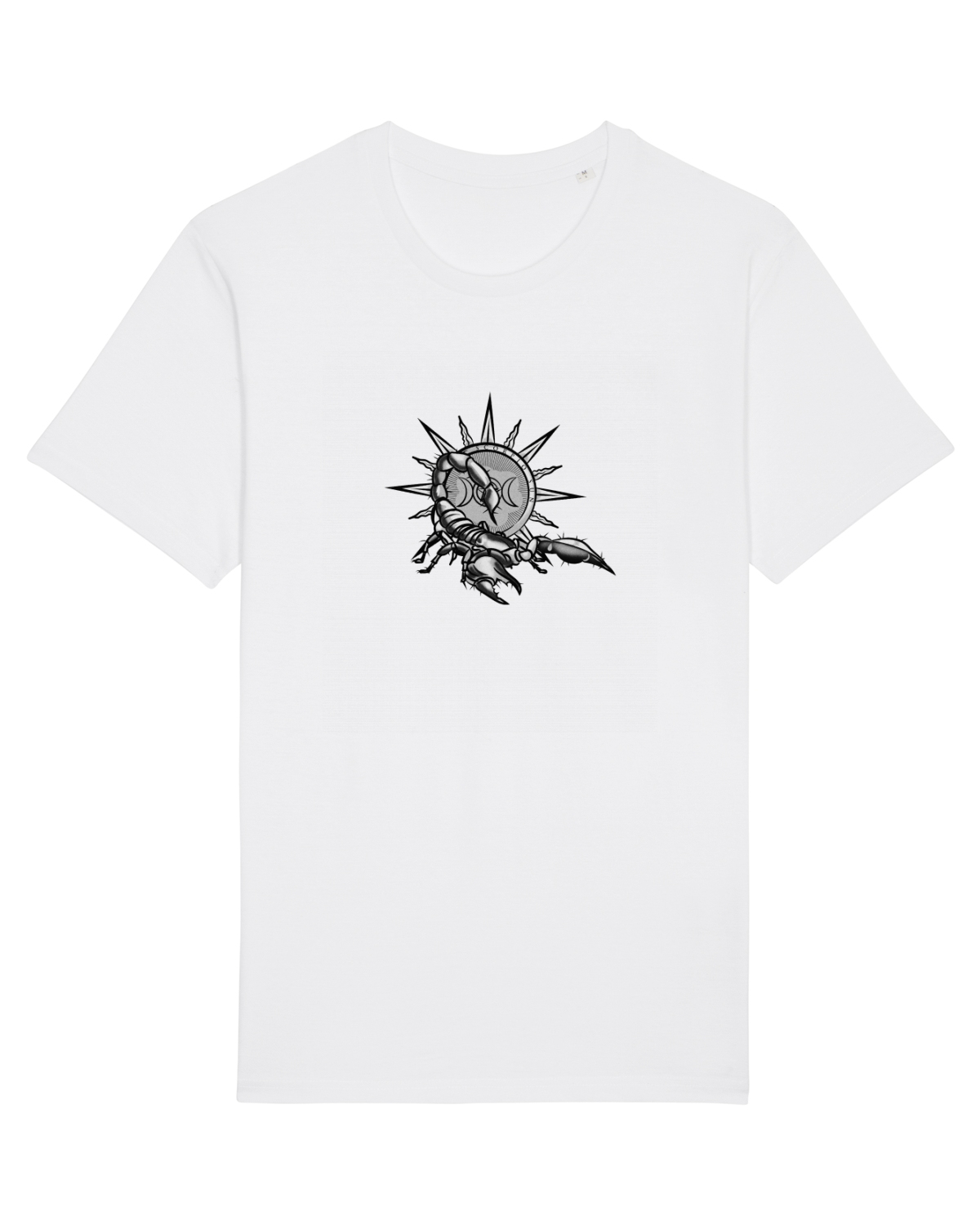 Tricou mânecă scurtă Unisex Rocker White