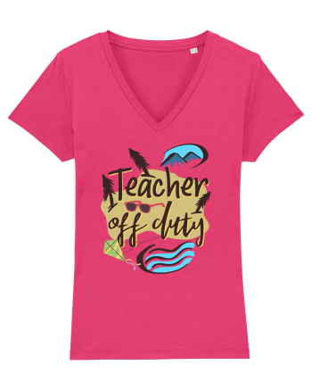 Tricou de profesor. Profesor in vacanta Raspberry