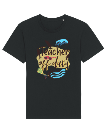 Tricou de profesor. Profesor in vacanta Black