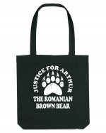 Justice For Arthur The Romanian Brown Bear Sacoșă textilă