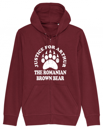 Justice For Arthur The Romanian Brown Bear Burgundy