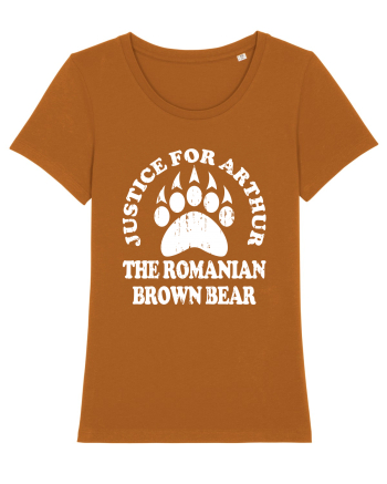 Justice For Arthur The Romanian Brown Bear Roasted Orange