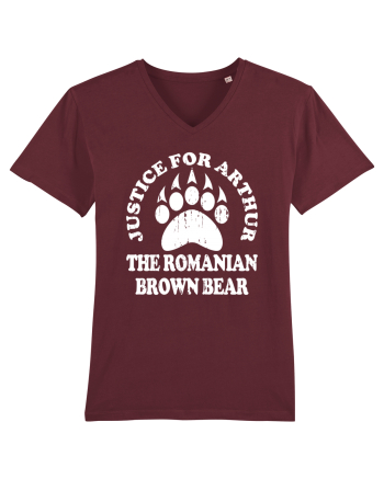 Justice For Arthur The Romanian Brown Bear Burgundy