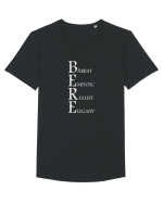 BERE Tricou mânecă scurtă guler larg Bărbat Skater